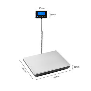 하이 퀄리티 200kg/440lb 전자 바닥 플랫폼 소포 우표 배송 무게 균형 디지털 우편 배송 규모 - Product Image 3