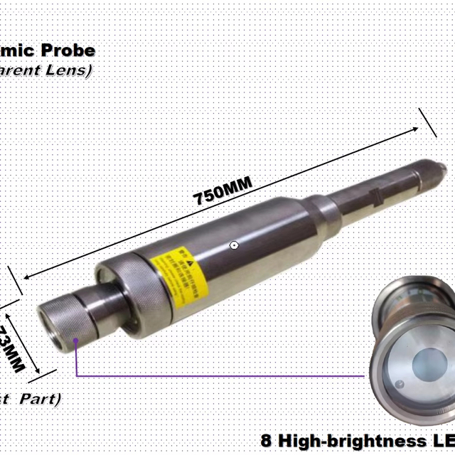 700m 800m Video Recording Bore Endoscopic Full Hd Borehole Borewell Deep Well Inspection Camera