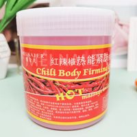 Crème nourrissante raffermissante, Crème corporelle amincissante au piment, Lotion corporelle réductrice d'abdomen, Crème chauffante pour massage des cuisses