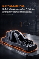 Imprimante 3D FDM grand format 2026 R6-X10PLUS, imprimante 3D industrielle pour l'automobile et l'outillage, ABS Nylon PC PETG