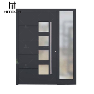 Porta d'Ingresso Principale Girevole Hi-tech, Porta Esterna Moderna in Alluminio per Casa - Product Image 6