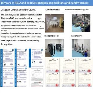Chauffe-mains magnétique portable 2-en-1 à double face avec <span class=keywords><strong>batterie</strong></span> 2500 mAh rechargeable par USB et longue autonomie - Product Image 2
