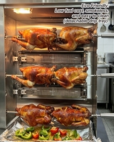 Libermann Offre Spéciale Bon Prix Machine à Rôtir Automatique Électrique et à Gaz pour Poulet, Kebab et Viande