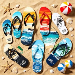 Chanclas Personalizadas Estilo Hawaiano Unisex, Suela de PVC, Ideales para Eventos Promocionales - Product Image 5