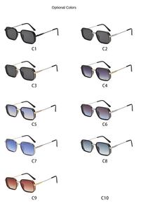 Servizio OEM Premium <span class=keywords><strong>Occhiali</strong></span> <span class=keywords><strong>da</strong></span> <span class=keywords><strong>Sole</strong></span> Minimalisti con Montatura in Metallo Sottile Personalizzabili per Marchi di <span class=keywords><strong>Occhiali</strong></span> <span class=keywords><strong>da</strong></span> <span class=keywords><strong>Sole</strong></span> <span class=keywords><strong>da</strong></span> Uomo - Product Image 3