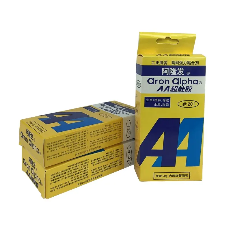 Aron Alpha AA Super Instant Adhesive for Plastic Metal Rubber Ceramic