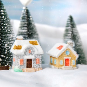 Decoración Navideña al por Mayor para Casas de Muñecas, Miniaturas, Artesanías de Resina, Accesorios DIY, Accesorios para Crear Atmósfera Navideña en Casas Pequeñas - Product Image 5