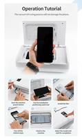 Protection d'écran en film UV facile à installer, écran incurvé 3D, machine de durcissement UV pour tous les téléphones mobiles
