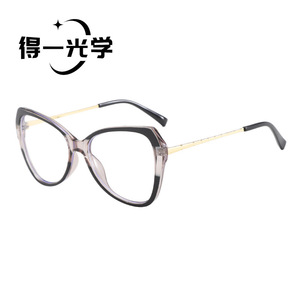 กรอบแว่นตา De Yi Optics ทรงแคทอาย เลนส์อะซิเตท ป้องกันแสงสีฟ้า สำหรับทุกเพศ - Product Image 3