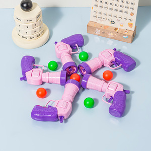 Pistolet à ping-pong manuel pour enfants, jouet en plastique pour jeux en plein air, 5 à 7 ans, unisexe - Product Image 2
