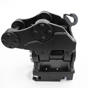Attache rapide inclinable GJEM GJTH500 améliorée pour excavatrice 0,8-2T, hydraulique, 180 degrés des deux côtés, garantie 1 an pour rapport - Product Image 6