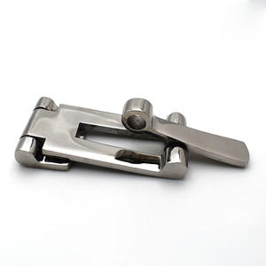 Verrou à loquet boucles automatique en acier inoxydable, 20 pièces, petite taille, fermeture à bascule, en acier inoxydable - Product Image 3