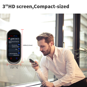 Dispositivo Traductor de Voz en Línea con IA Z8, Traductor de Idiomas Instantáneo Portátil Mini de 3 Pulgadas, Traductor de Fotos - Product Image 3