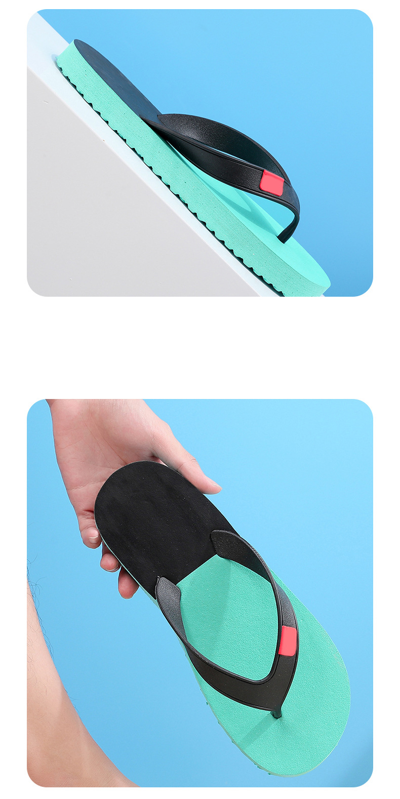 Fashion Slippers For Women Ladies Flip flops Soft Sole Comfor Match Color Couples Flipflops