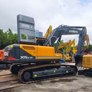 Excavatrice HYUNDAI 305LC-9T d'occasion, haute qualité, faible nombre d'heures de travail, performances stables, moteur d'origine, système stable, en stock - Product Image 5