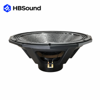 Haut-parleur de subwoofer en métal néodyme de 21 pouces, 2500 W, 4 ohms, système audio professionnel PA