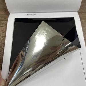 ฟิล์มติดกระจกแบบมองเห็นทางเดียว สำหรับตกแต่งอาคาร โรงแรม สีดำ น้ำเงิน เงิน  ขายส่งจากโรงงาน - Product Image 1