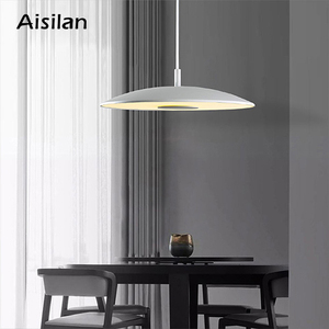 Aisilan Thiết Kế Hiện Đại Nhà Hàng Trắng Lamparas Colgantes Treo <span class=keywords><strong>Led</strong></span> Chandelier Pendant Ánh Sáng Đèn - Product Image 3