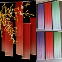 Rideau de fond dégradé créatif pour mariage, drapé suspendu, drapé transparent ombré pour la décoration de la photographie d'événements