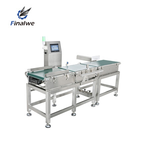 Finalwe Fast Multi Head Check Weigher Máquina automática de peso Checker Transportador Check Weigher con sistema de rechazo - Product Image 3