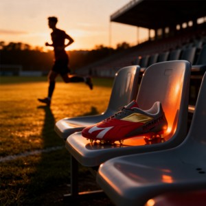 Chaussures de football de <span class=keywords><strong>futsal</strong></span> professionnelles d'extérieur personnalisées OEM pour hommes, idéales pour l'entraînement de la cheville, printemps, été, hiver - Product Image 4