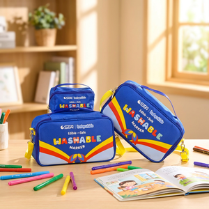 <span class=keywords><strong>Pennarelli</strong></span> <span class=keywords><strong>Lavabili</strong></span> STA 36 Colori a Base d'Acqua Non Tossici <span class=keywords><strong>per</strong></span> Bambini, Penne ad Acquerello <span class=keywords><strong>per</strong></span> l'Educazione Precoce e il Disegno Fai-da-Te - Product Image 2