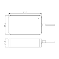 Adaptateur secteur pour ordinateur portable 20V 3.25A 65W Type C, compatible avec Lenovo IdeaPad 5 Pro16