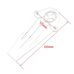 Mejor venta cráneo del eje de transmisión para Yamaha V-estrella <span class=keywords><strong>XVS</strong></span> 1100/6500 Classic/personalizado 98-17 - Product Image 2