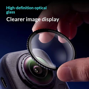 Protettore per Lenti HD della Fotocamera Panoramica Insta360 X6, Protezione Lenti in PC/Vetro Ottico, Adatto per Riprese in Viaggio e Ciclismo - Product Image 3