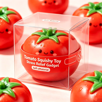 Reuze Tomatenmeel Gevulde Knijp Speelgoed Simulatie Fruit TPR Stress Verlichtende Fidget Speelgoed Grote Maat Decompressie Speelgoed voor Kinderen
