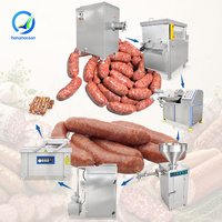 Machine automatique commerciale OCEAN pour la fabrication de saucisses, remplisseuse pneumatique de saucisses, ligne de production de saucisses