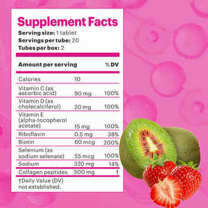 OEM/ODM/OBM ผลิตภัณฑ์เสริมอาหารโปรตีน 1000 มก. มัลติวิตามิน คอลลาเจน วิตามินซี แบบเม็ดฟู่ สำหรับผิวสวย (รับผลิตภายใต้แบรนด์ของลูกค้า) - Product Image 4