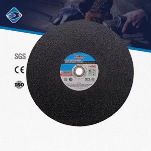 Disque de coupe abrasif en résine OEM ODM personnalisé de 500 mm, grand diamètre, pour machines de découpe industrielles du cuivre et de l'acier - Product Image 4