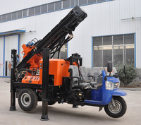 FYL200 nouveau Design Tricycle pneumatique 200m trou de forage profond Dth eau puits forage Machine à vendre
