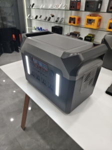 Batterie Externe Portable d'Extérieur Personnalisée Haute Capacité 3000W, Unité de Stockage d'Énergie d'Urgence, Alimentation de Secours au Lithium Fer LX-ABS02 Haute Capacité - Product Image 4
