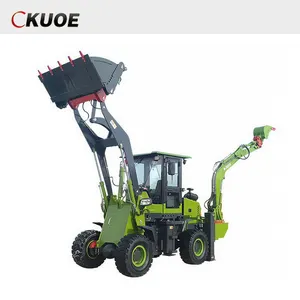 World Famous 4x4 388 580 388H TW890 Four Wheel Same Size 4wd Excavator Loader Mini Tractor Backhoe Loader