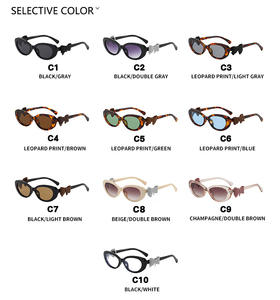 แว่นกันแดดทรงแคทอายสไตล์<span class=keywords><strong>เกาหลี</strong></span> ตก<span class=keywords><strong>แต่ง</strong></span>ลายผีเสื้อ วินเทจ ป้องกันรังสียูวี 400 สินค้ามาใหม่ รับทำโลโก้ ป้องกันแสงสีฟ้า - Product Image 6