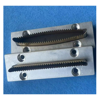 Machine de découpe de matériaux personnalisés pour emballages en gelée, avec couteau à lame dentelée cylindrique entièrement automatique et semi-automatique