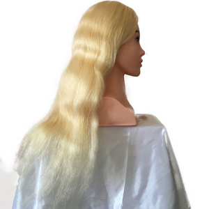 Cabeza de muñeca de entrenamiento de cabello humano para peluquería - Product Image 2