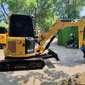 รถขุดตีนตะขาบมือสอง Caterpillar Cat 303 303cr 303E ขนาด 3 ตัน เครื่องขุดขนาดเล็กสำหรับงานฟาร์ม - Product Image 5