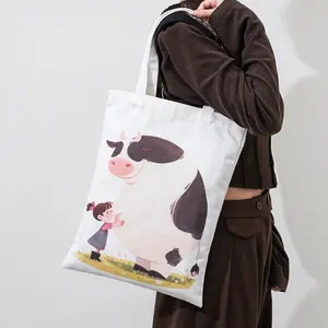 Özel tuval tote çanta kadınlar logo renk toptan doğal pamuk alışveriş torbaları ile katlanabilir kullanımlık pamuklu alışveriş çantası