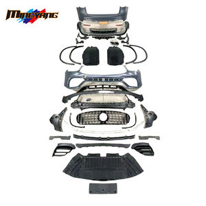 <span class=keywords><strong>Nouveau</strong></span> kit de mise à niveau Mingyang avec garantie d'un an, kit carrosserie de pare-chocs avec clips pour BENZ <span class=keywords><strong>GLC</strong></span> 2020-2022 X253, découpes pour capteurs d'aide au stationnement - Product Image 1