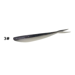 Señuelo de Pesca Artificial Suave de 78mm y 1.8g con Cola Bifurcada para Lubina, Sin Anzuelos, 10 Piezas, para Pescar Peces Mandarín, Venta al por Mayor - Product Image 6