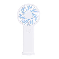 Mini ventilateur USB portable avec impression de logo, rechargeable, compact, de poche, 3 vitesses, faible bruit, ventilateur de bureau, cadeau