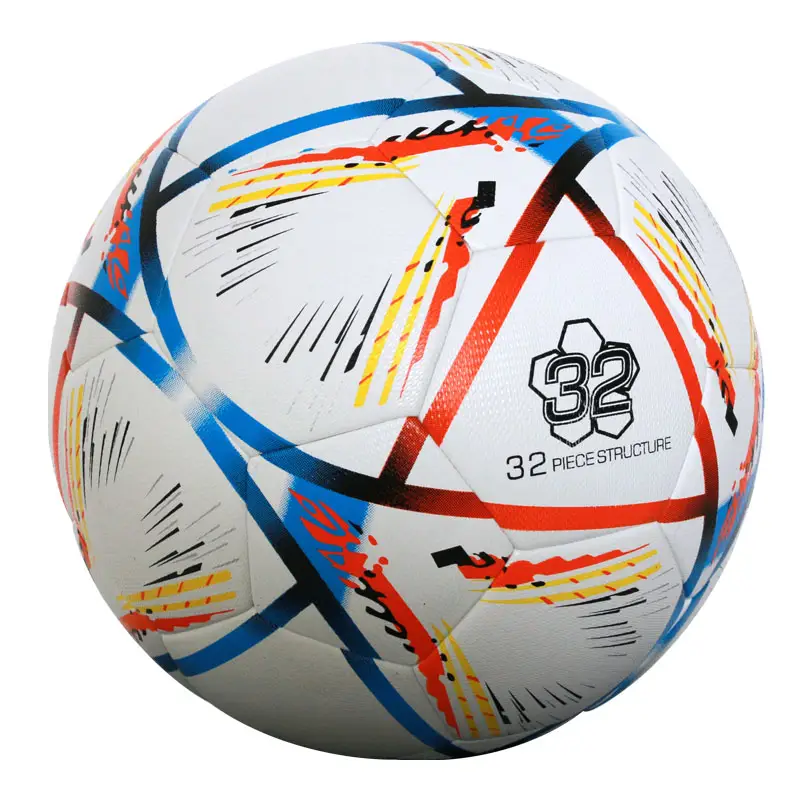 Alemania pu cuero partido balón de fútbol con logotipo a granel de nylon herida balones de fútbol tamaño 4 pelotas de fytbol original