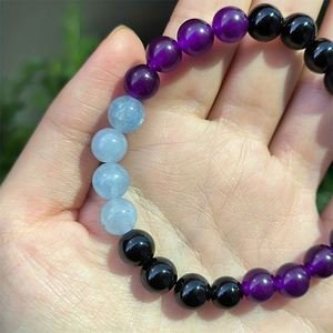 Natural Bracelet Colorful <b>Glass</b> Beaded Self-Love Stone Top-rated Cost-effective Sourcing After-sales Support - Product Image 1