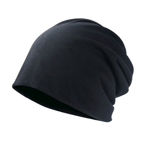 <span class=keywords><strong>Bonnet</strong></span> unisexe d'été en jersey fuchsia uni, double couche, style décontracté, en tissu pelucheux 100 % acrylique, idéal post-partum - Product Image 3