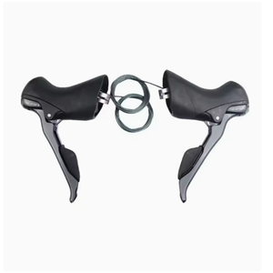 Palancas de Cambio <span class=keywords><strong>SHIMANO</strong></span> 105 ST-R3000 para Bicicletas de Carretera, 2x9 Velocidades, Control Dual Izquierdo + Derecho, para Manillar de Bicicleta de Montaña - Product Image 1