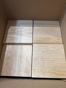 Blocs carrés en <span class=keywords><strong>bois</strong></span> de pin massif non fini, écologiques, naturels, technique de polissage en <span class=keywords><strong>bois</strong></span> - Product Image 4