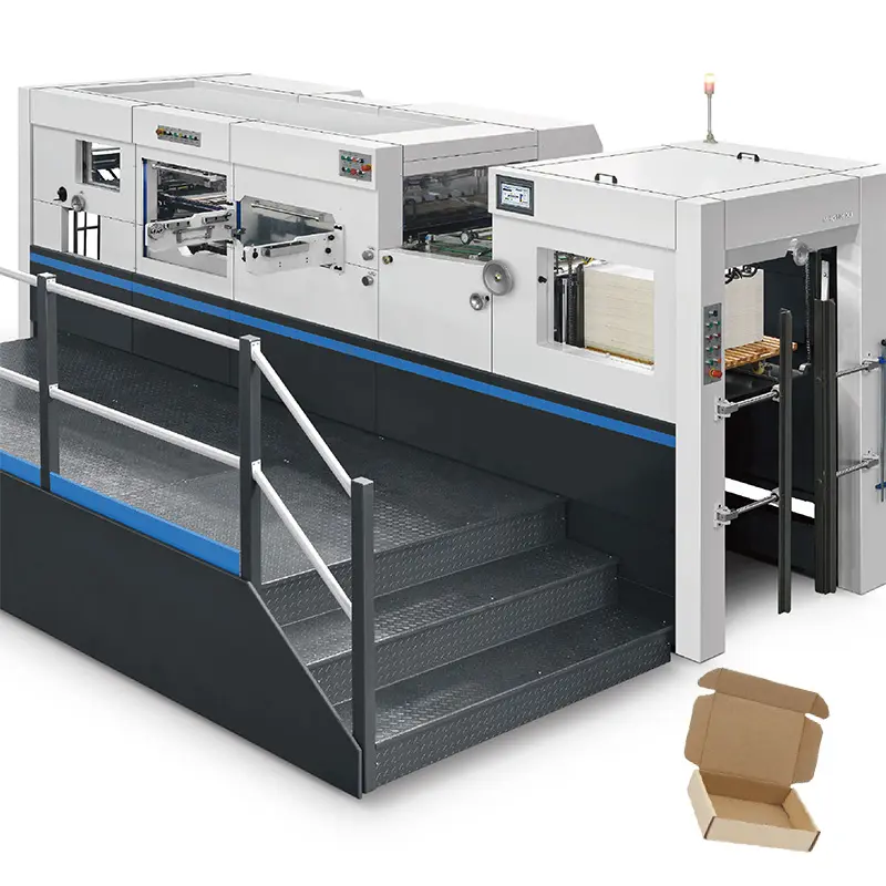 [JT-MHC1300E] Ce Papier Automatische Stansen Machines Vouwen Doos Cutter Crease Machines Voor Kartonnen Golfkartonnen Doos